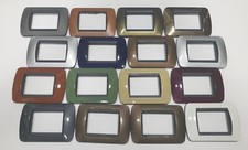 PLACCA ORIGINALE BTICINO LIVING INTERNATIONAL L4803 METALLO L4703 LN4703 TICINO