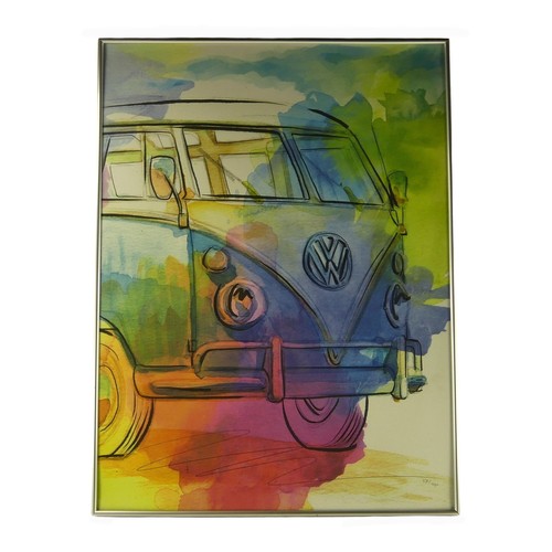 Poster bulli stampa - vw, t1