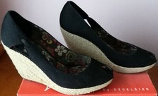 Scarpe donna estive sandali con zeppa  espadrillas  Pull & Bear  N 38