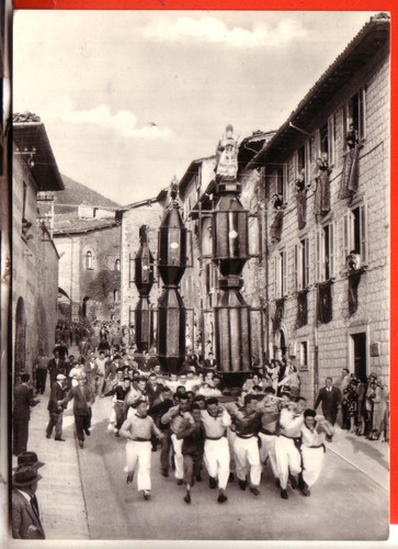 Cartolina gubbio n - cartolina,