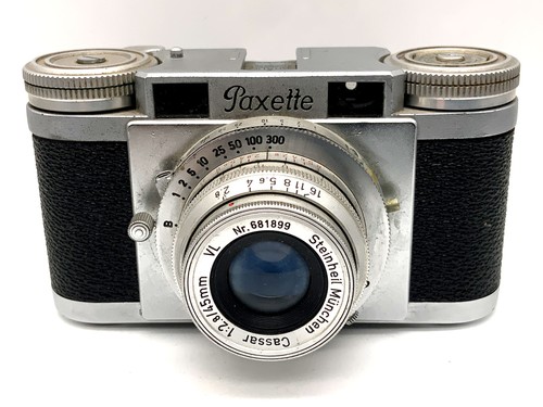 Braun paxette fotocamera - braun,