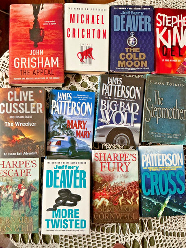 Adult fiction novels bundle - fiction,