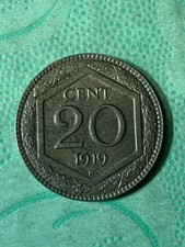 Centesimi 1919 esagono - 20, spl