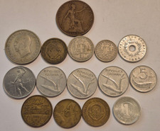 Lotto di 15 monete estere