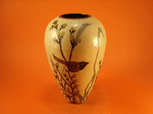 Vaso orientale ottone - vaso,