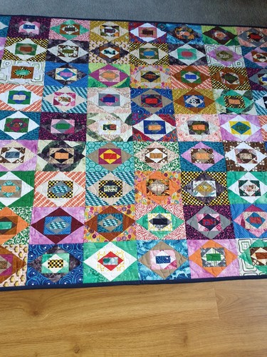 Trapuntato patchwork fatto a - ,