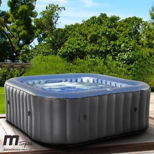 Vasca Idromassaggio Gonfiabile MSpa Tekapo Comfort 4 Persone Piscina In-Outdoor 158x158cm