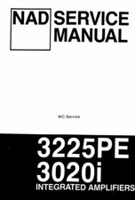 NAD 3225PE, 3020i Schematic