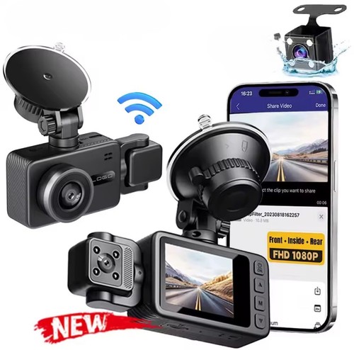 Dashcam auto fullhd con app - auto,