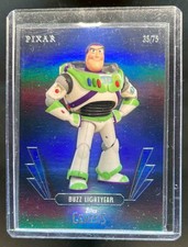 2025 Topps Disney Genesis Buzz Lightyear Blue Foil #35/75