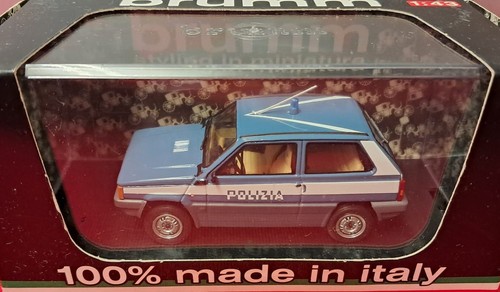 Brumm fiat panda polizia - fiat,