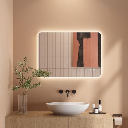 Specchio bagno led con - specchio,