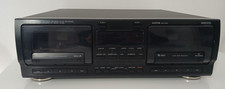 Kenwood Doppio Cassette Deck Stereo X56 Hifi Stereo Nero Perla Nera