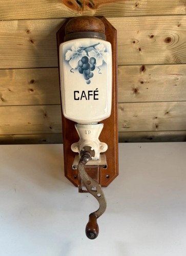 Antique coffee grinder mill - antique,