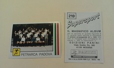 Foto squadra Petrarca Padova RUGBY 1986 Panini Supersport sticker italiano