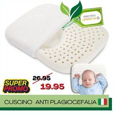 Cuscino Neonato Plagiocefalia Cotone Culla Anti Testa Piatta Lettino Carrozzina 