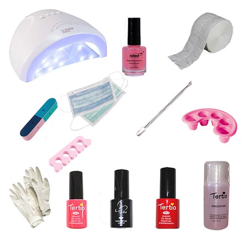 Kit ricostruzione unghie gel - kit,