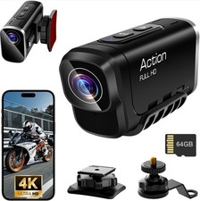 Dash Cam per Moto 4K+2K Wifi