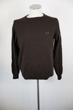 FRED PERRY MAGLIONE MAGLIA UOMO TG 42 cm 102 MAN LANA SWEATER CASUAL VINTAGE