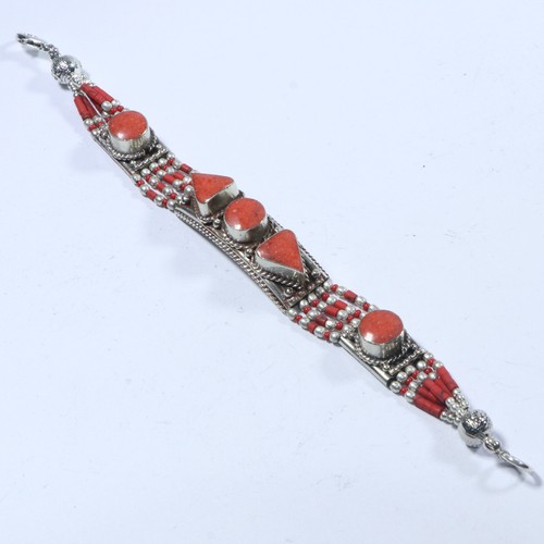 Bracciale corallo rosso - bracciale,