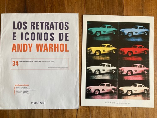 Litografia mercedes benz 300 - litografia,