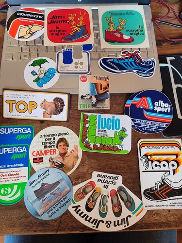 Lotto adesivi sticker vintage - lotto,