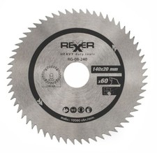 Lama 140 x 20 mm Z60 acciaio