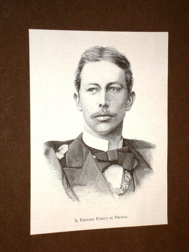 Enrico prussia nel - di, 1893