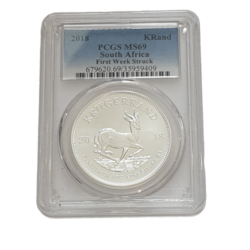 Pcgs ms69 2018 moneta - pcgs,