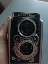 fotocamera vintage, fotocamera con pellicola, Ferrania, Elioflex, reflex biottic