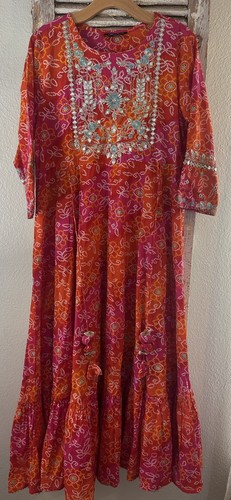 Abito sari rosa - sari,
