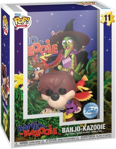 Funko pop game cover banjo - pop,