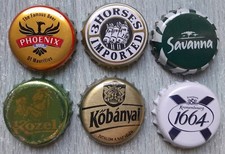 Tappi Birra Lotto 6 Rari Mauritius Olanda Sud Africa Ungheria ....