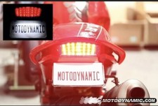 DUCATI MONSTER 695 750 S2R LED SEGNALE INTEGRATO Fanale posteriore (fumo) V2