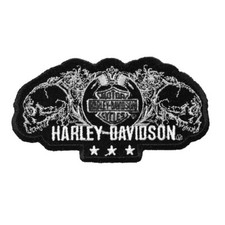 Harley Davidson toppa distintivo cappotto emblema patch teschio uno