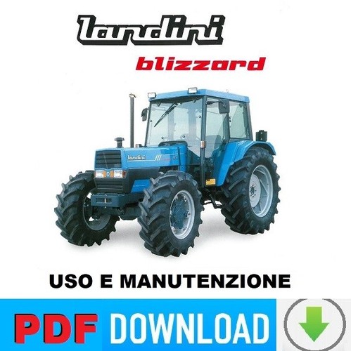 Landini blizzard manuale - blizzard,