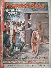 A. Manzoni,I Promessi Sposi,1929, Ed. Nerbini,Vallecchi Firenze,Tavole Scarpelli
