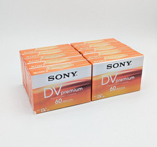 Lot de 10 cassettes Mini DV