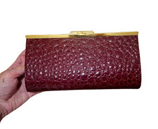 Pochette vintage rosso