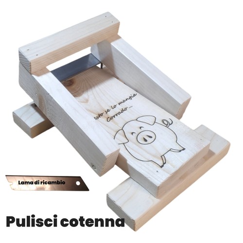 Coltello pulisci cotenna di - cotenna,