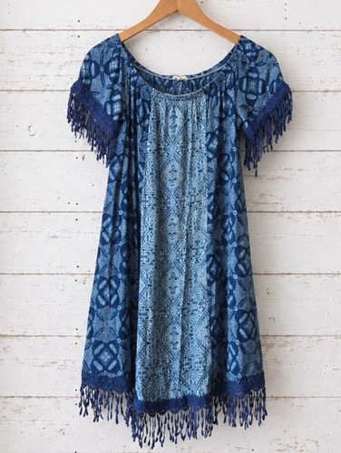 Abito blu con - , &