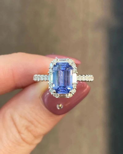 Anello oro bianco kt - anello, 14