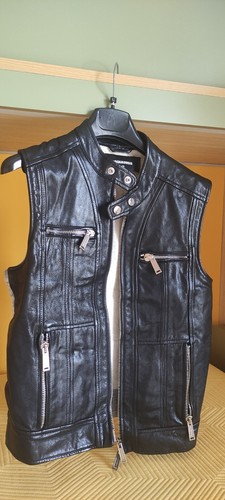 Gilet pelle dsquared2 - pelle,