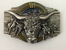 Cowboy belt buckle - cowboy,