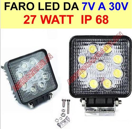 Faretto quadrato led - faretto, per