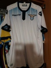 2015/2016 Maglia Shirt Jersey Trikot Lazio Serie A Vintage originale MACRON
