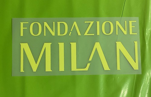 Toppa patch fondazione milan - toppa,