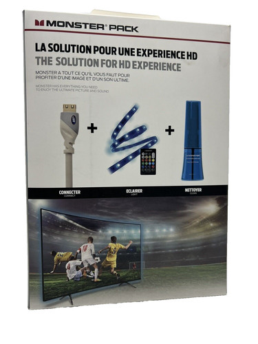Pack cable hdmi monster - hdmi, led