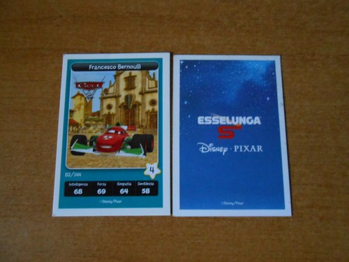 Figurina card disney pixar - card,
