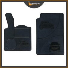 Tappetini auto Sagomati compatibili con Smart 450 1a Serie In gomma